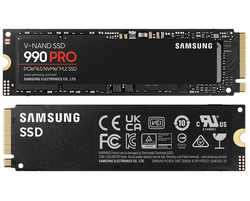 Samsung 990 PRO SSD M.2 1TB (MZ-V9P1T0BW)