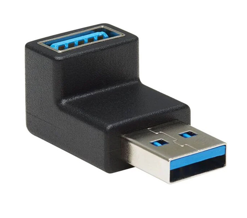 Delock 65339 (USB 3.0 Adapter: Type-A male to Type-A female, 90� vertical angle)